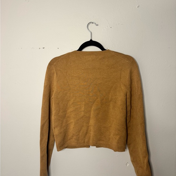 J. Crew Women's Camel button Cardigan - Picture 4 of 6